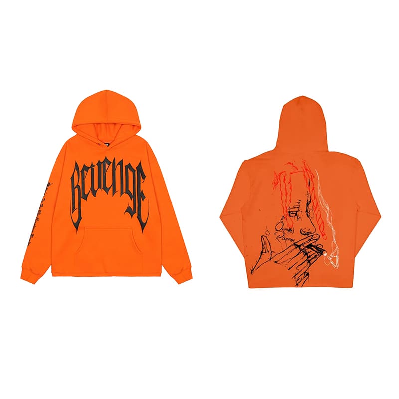 Revenge Keel Smoke Skull Hoodie