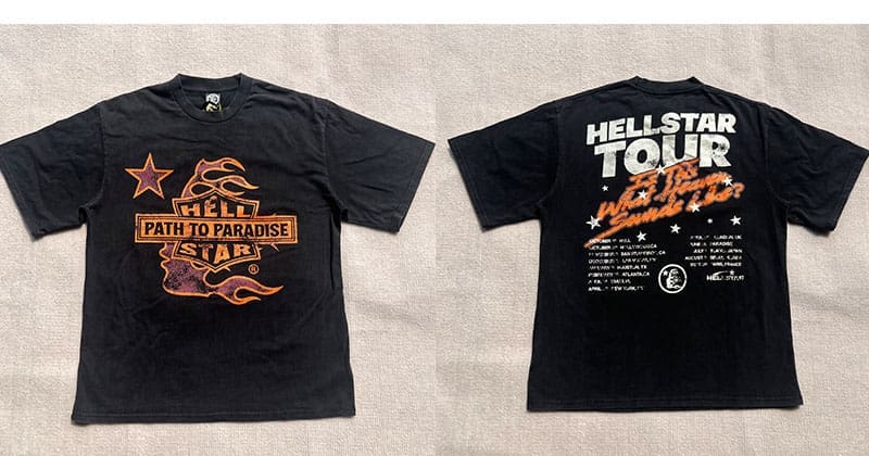 H*lst*r vintage foreign trade tee