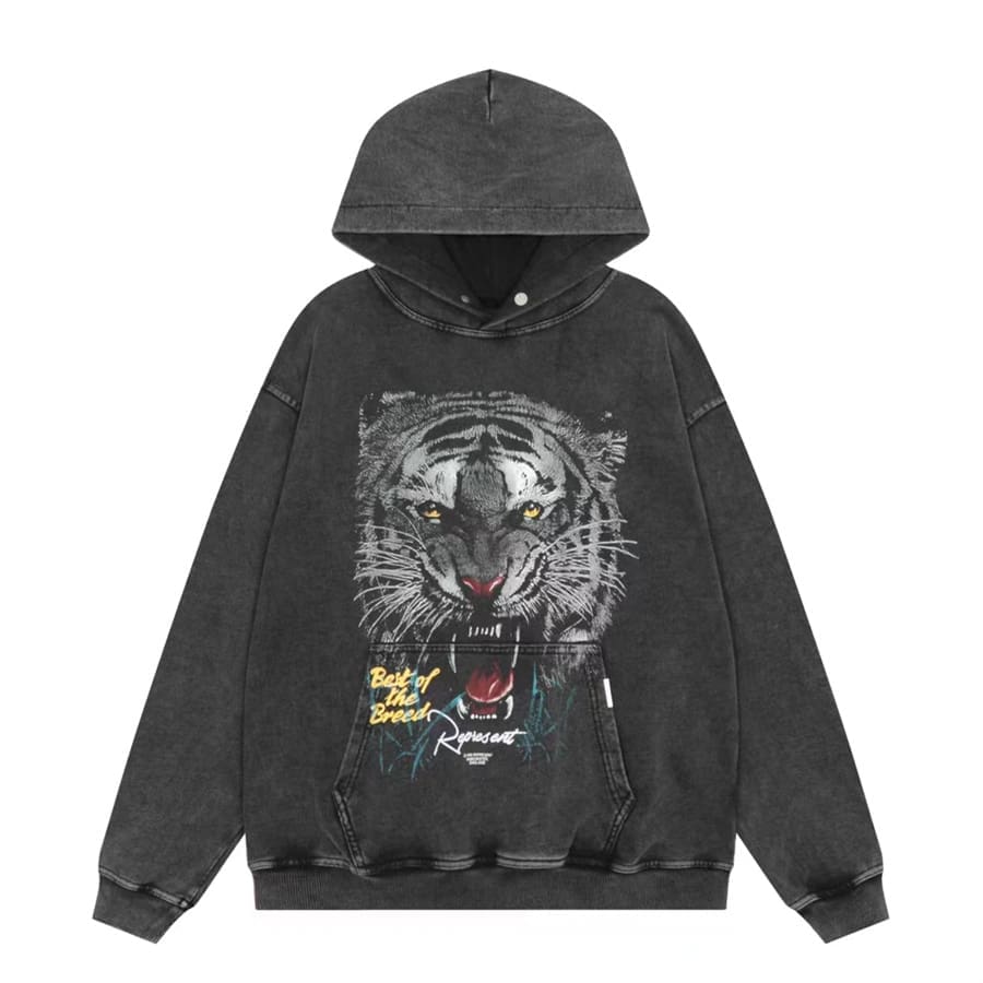 Represent Vintage Washed Doberman Pinscher Hoodie 2