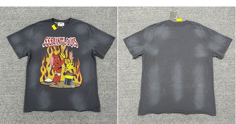 sssaint L**is lips logo tee