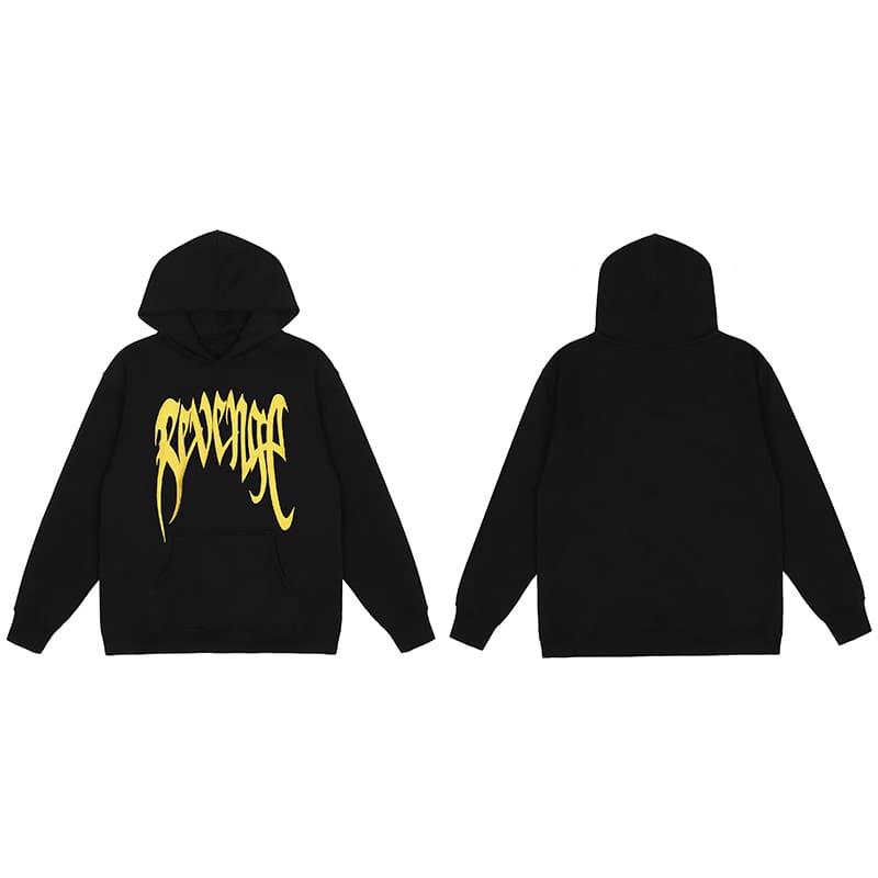 Revenge Keel Smoke Skull Hoodie