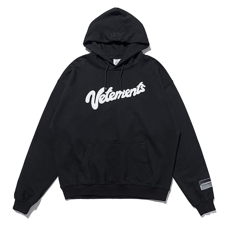 Vetements Express Letter Print Hoodie