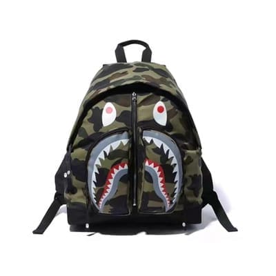 Bape Boys Girls Schoolbag Backpack