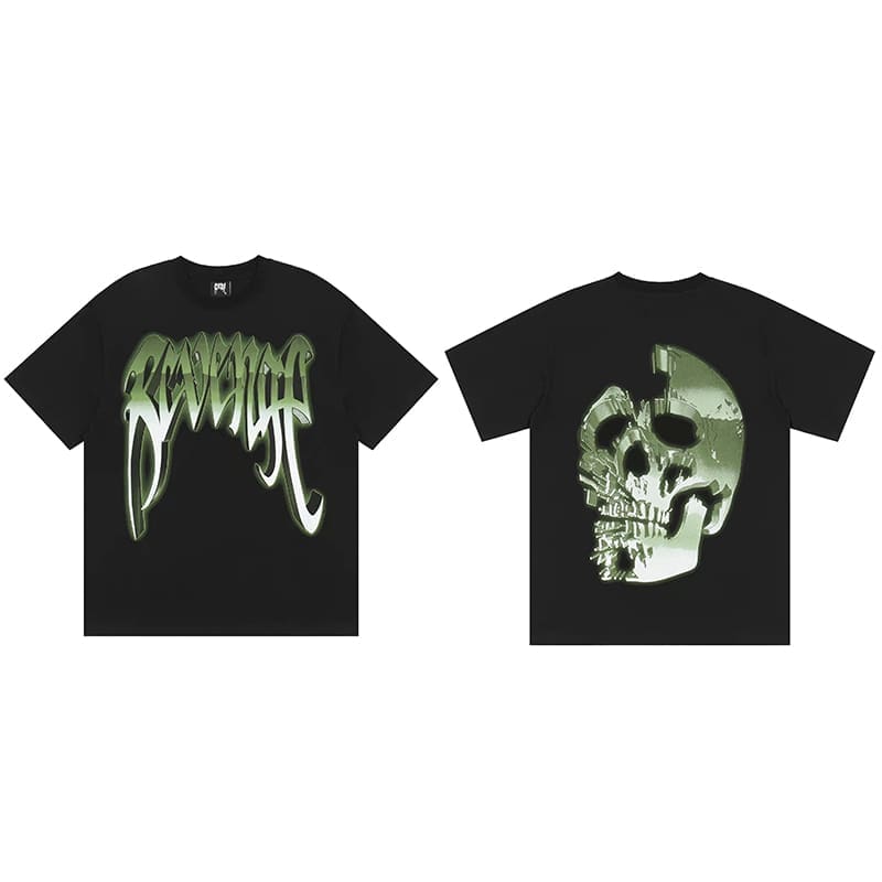 Revenge Keel Smoke Skull Tee 2