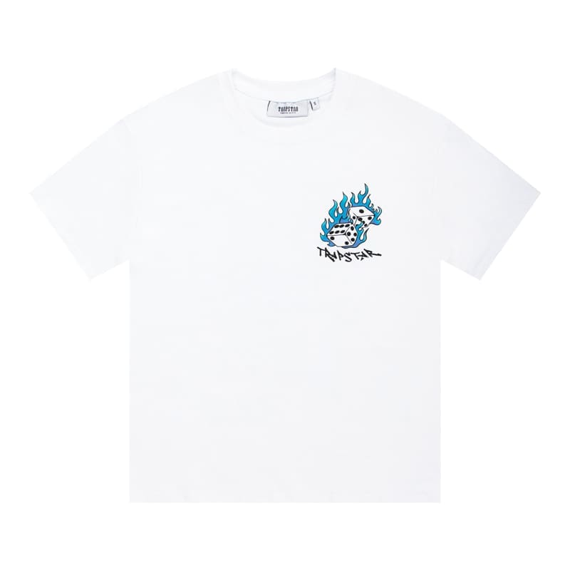 Trapstar Flame Dice Hd Print Tee