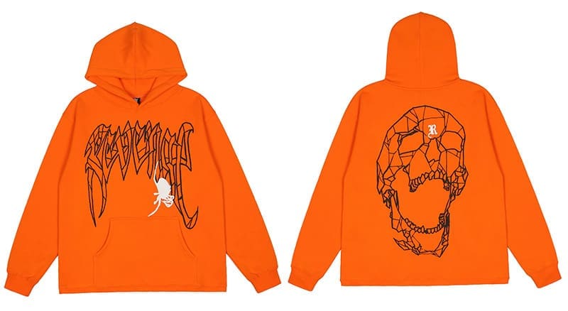 Revenge Keel Smoke Skull Hoodie