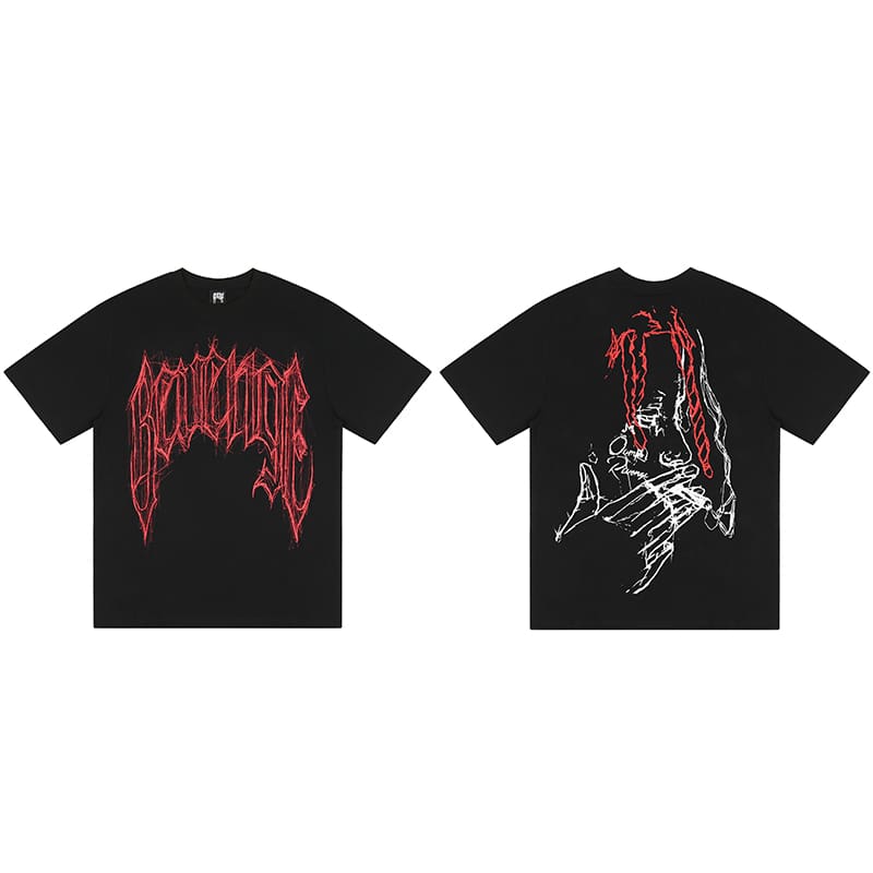 Revenge Keel Smoke Skull Tee 2