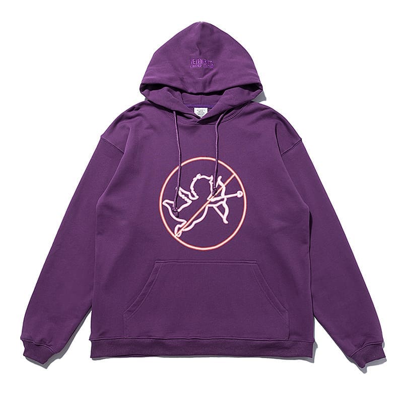 Vetements Express Letter Print Hoodie