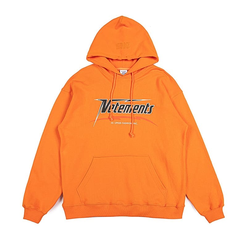 Vetements Express Letter Print Hoodie
