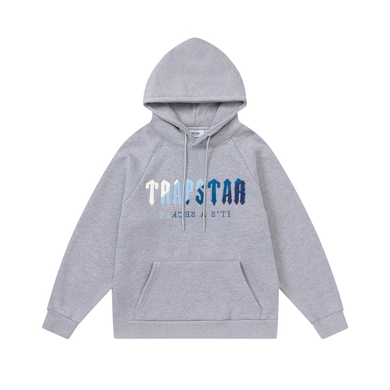Trapstar White Blue Towel Embroidery Sweatsuit