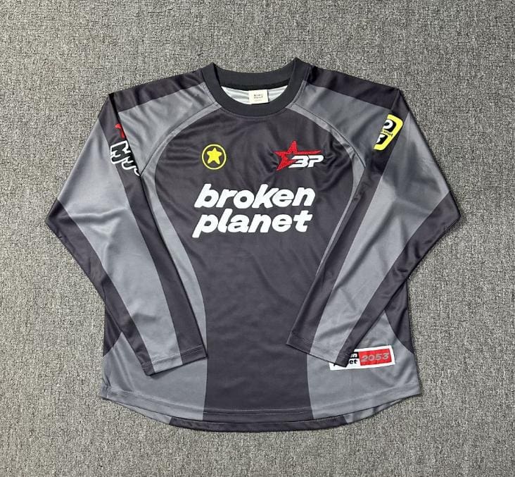 Broken Planet Puff Print Hoodie 2