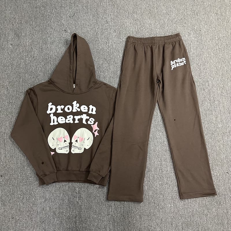 Broken Planet Puff Print Hoodie 2