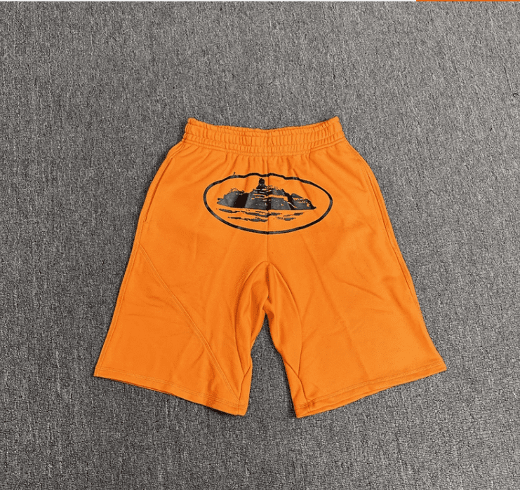 Corteiz Devil Island Printed Shorts