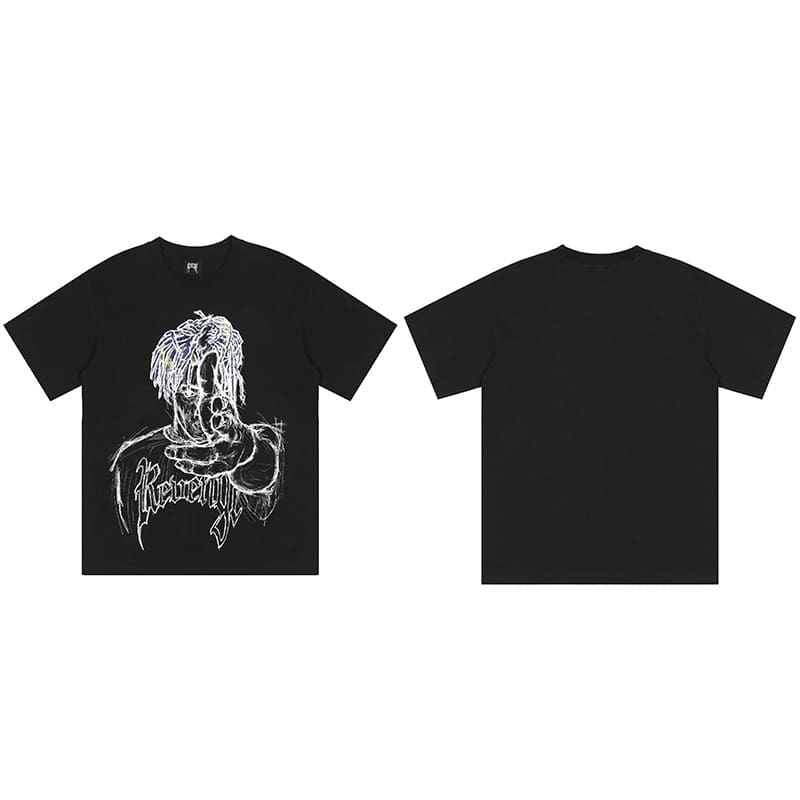 Revenge Keel Smoke Skull Tee 2
