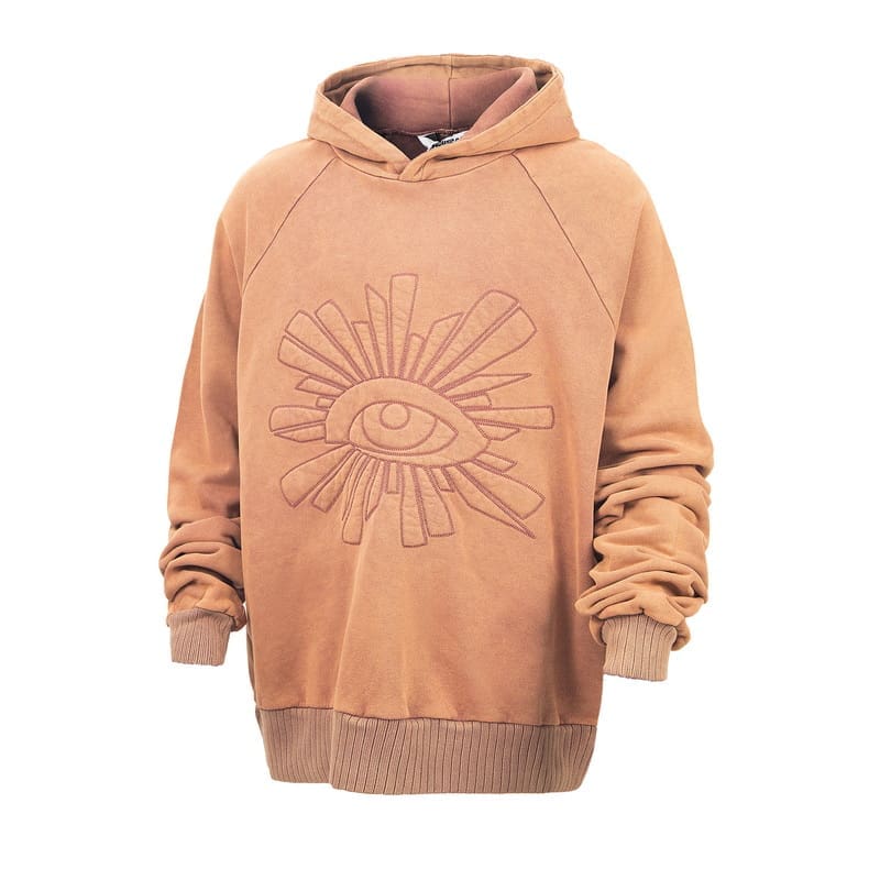 House Of Errors Solid Color Embroidery Sweater