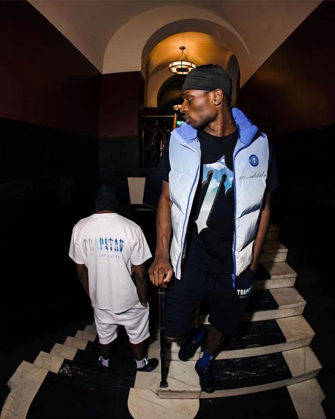 Trapstar White Cloud Big T Hd Print Tee