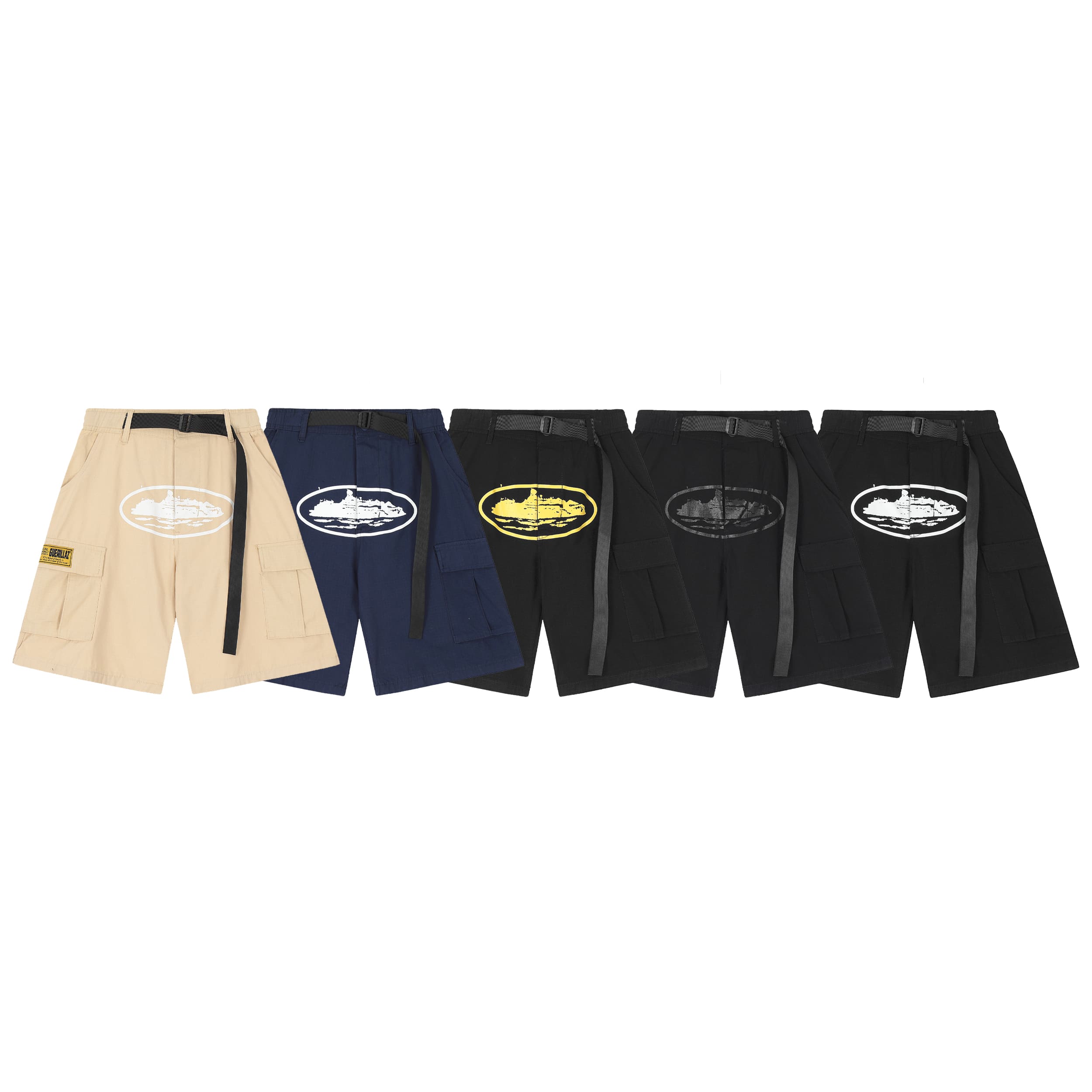 Corteiz Loose Casual Cargo Shorts