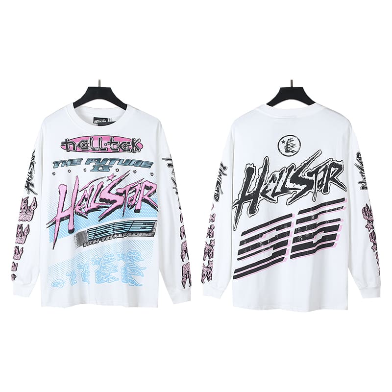 H*lst*r long-sleeved t-shirt
