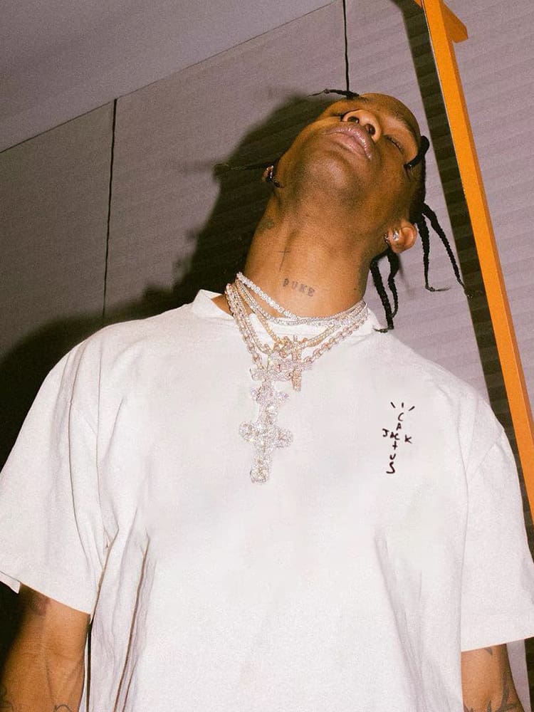 Travis Scott Minimal Basic Bottoming Shirt