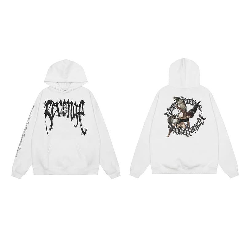 Revenge Keel Smoke Skull Hoodie