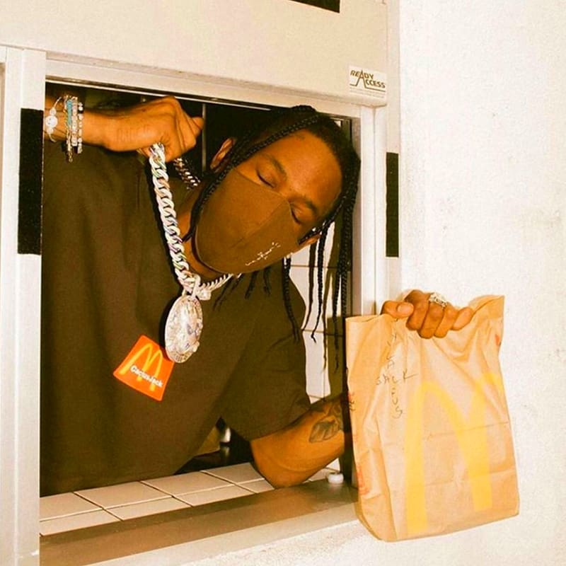 Travis Scott Cactus Jack Mcdonald’S Tee