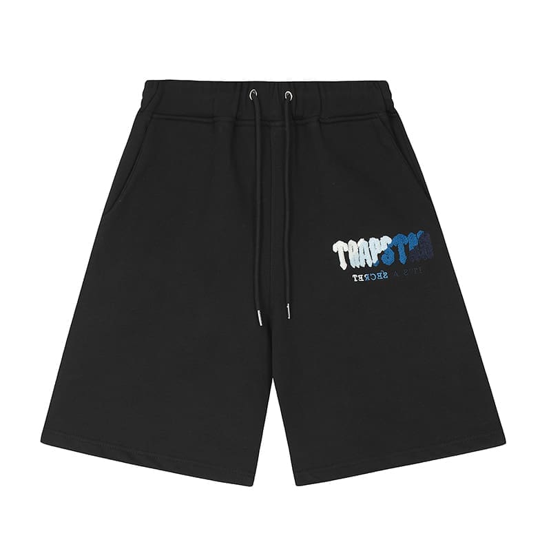 Trapstar Shooters Leopard Embroidered Shorts