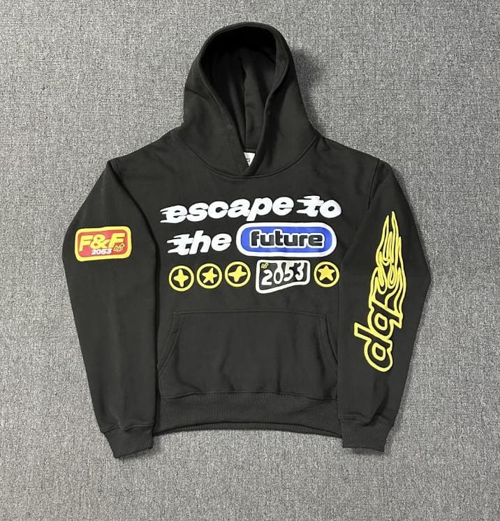 Broken Planet Puff Print Hoodie 2