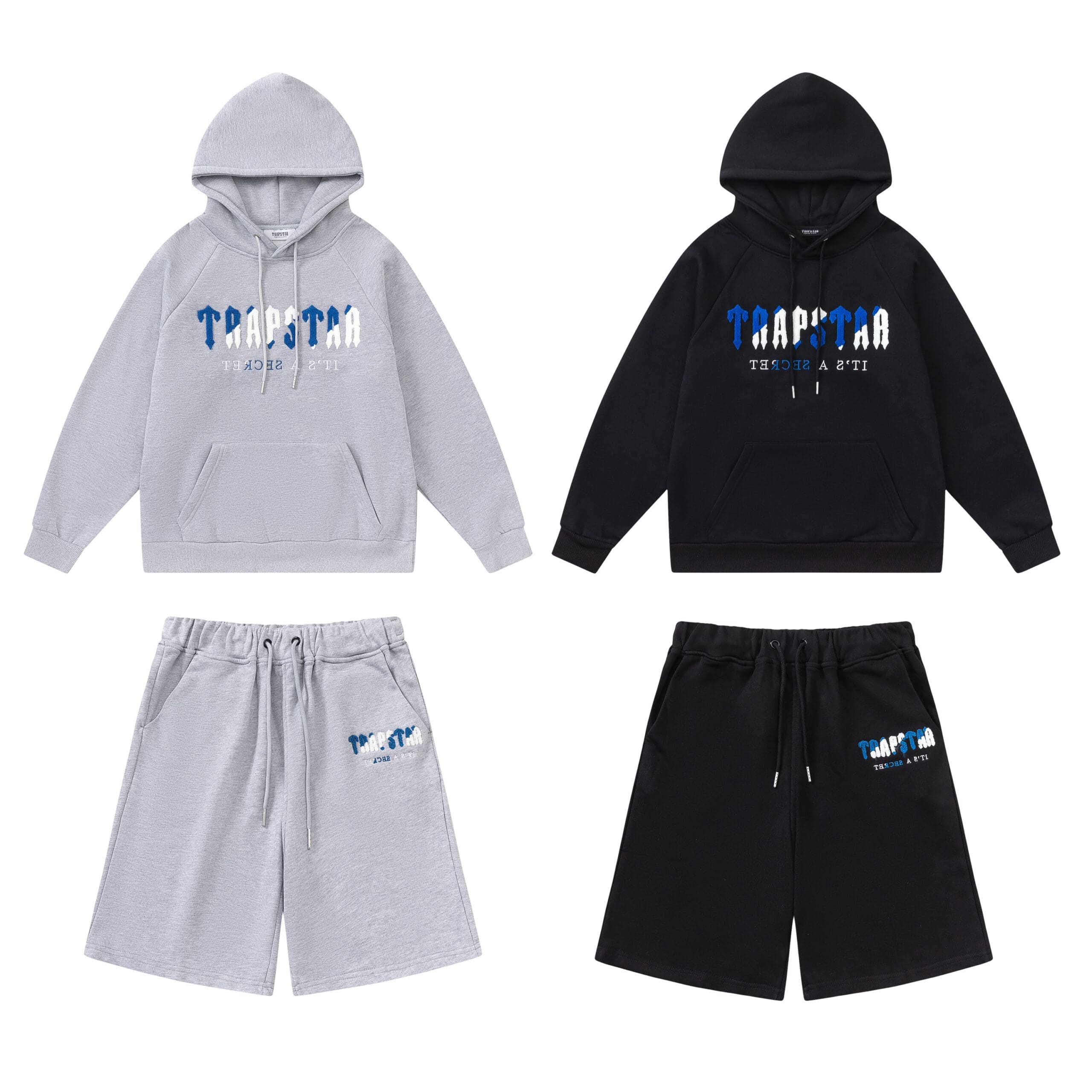 Trapstar Blue White Towel Embroidery Sweater