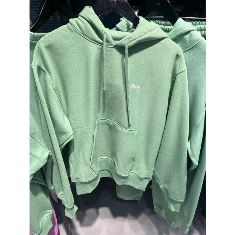 Stüssy Logo-Print Drawstring Hoodie