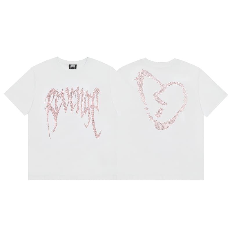 Revenge Rhinestone Palm Tee