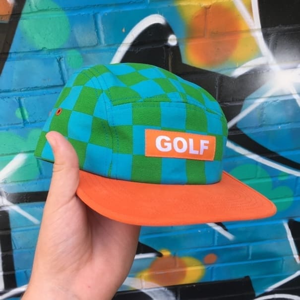 Golf Wang Checkered Camp Cap