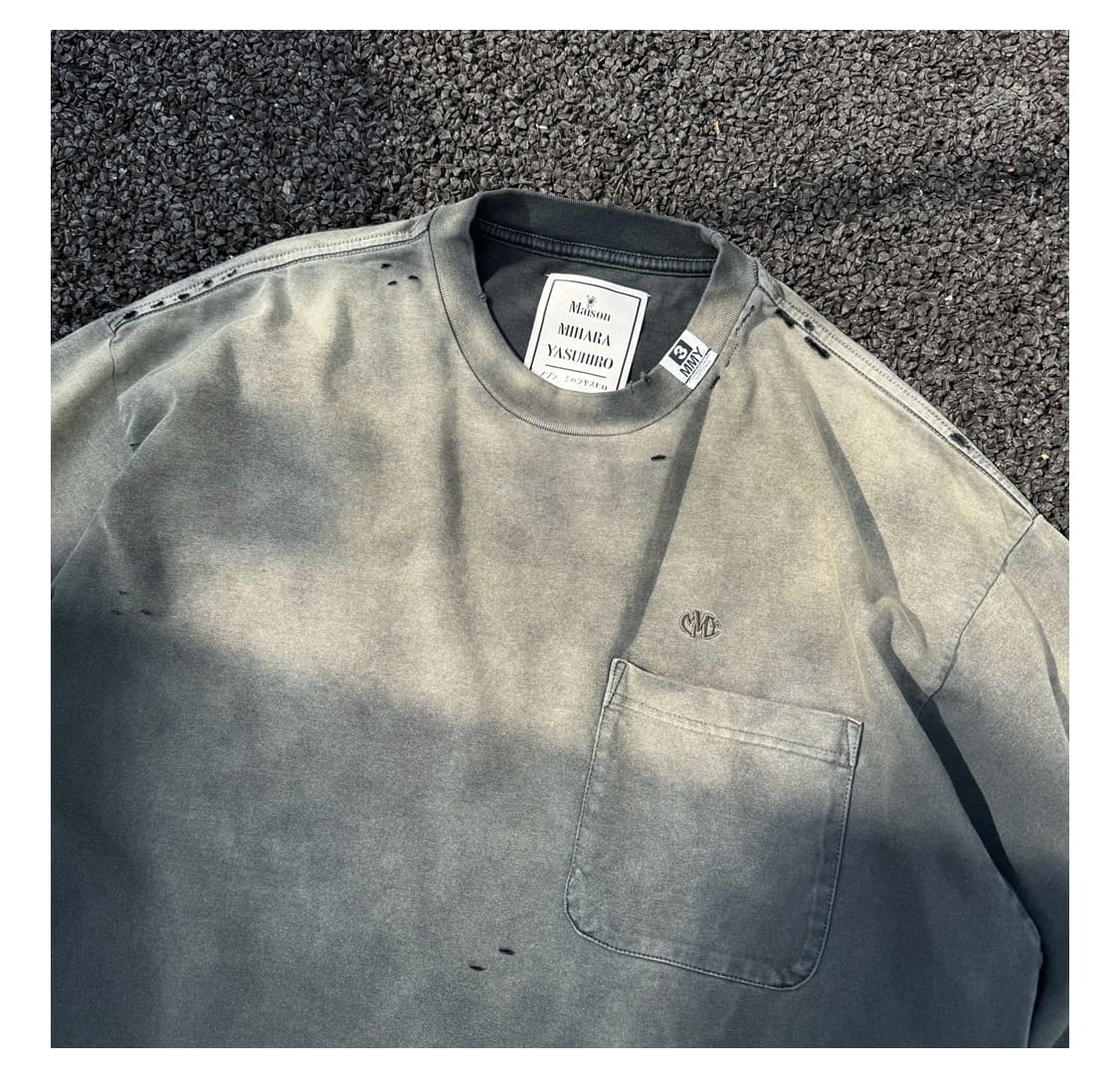Ma*s*n mihara [mmy] sun-faded tee