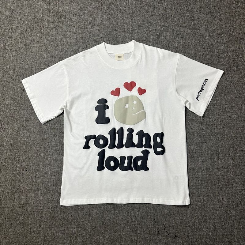 Broken Planet Puff Print Tee