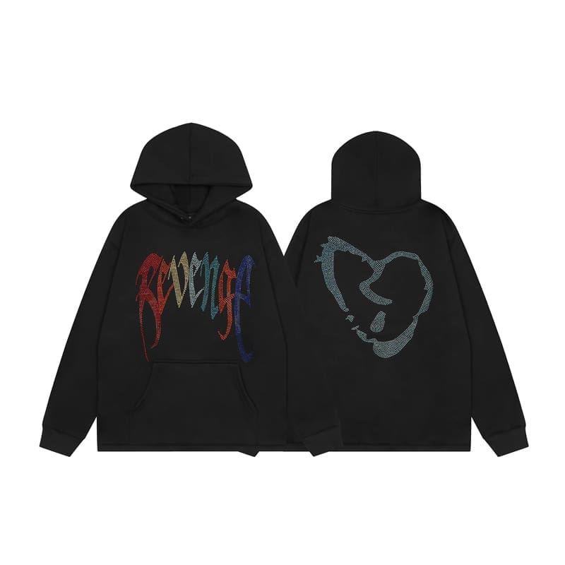 Revenge Keel Smoke Skull Hoodie