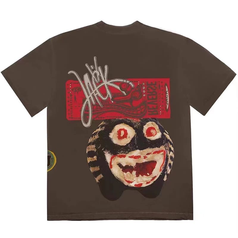 Travis Scott Cactus Jack Never Backward Tee