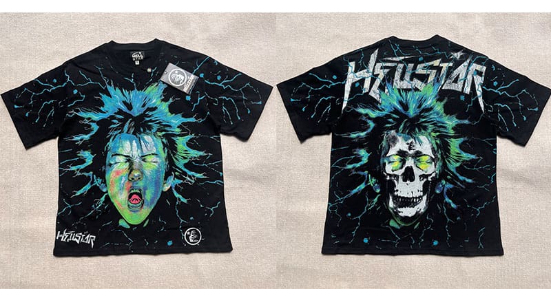 H*lst*r vintage foreign trade tee