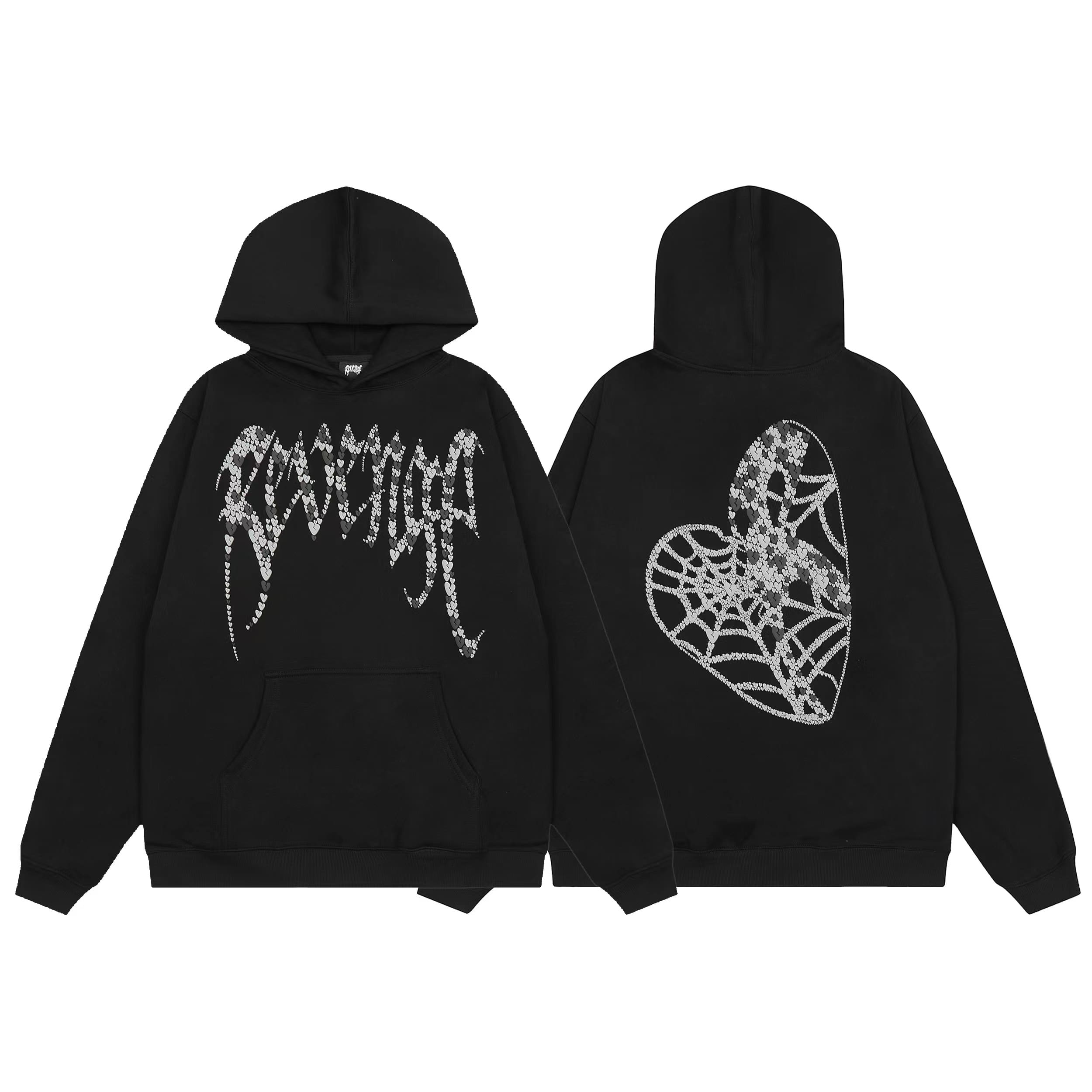 Revenge Keel Smoke Skull Hoodie
