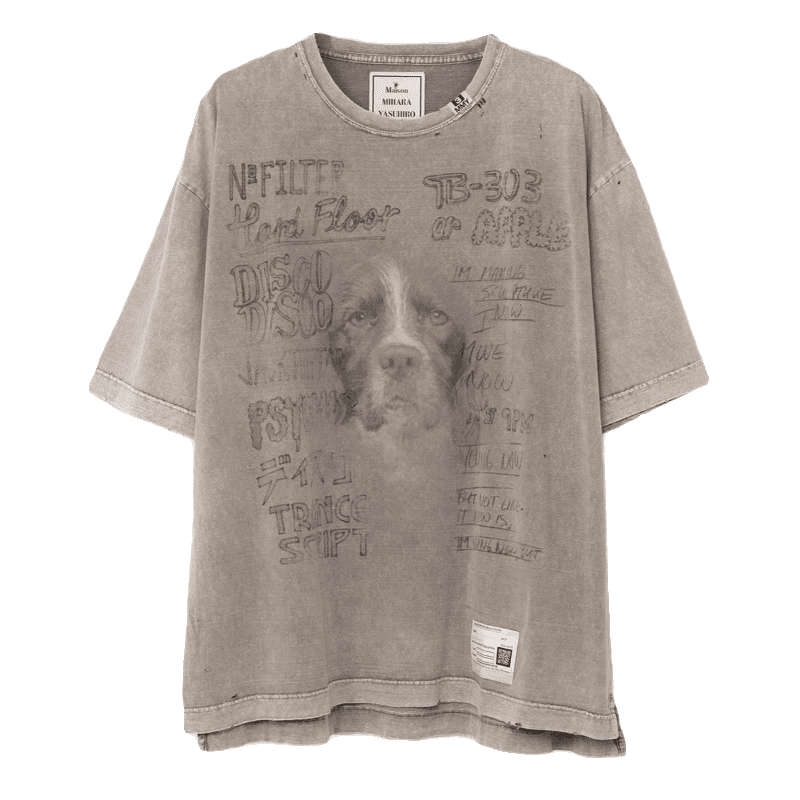 Ma*s*n mihara yasuhiro mmy round neck tee