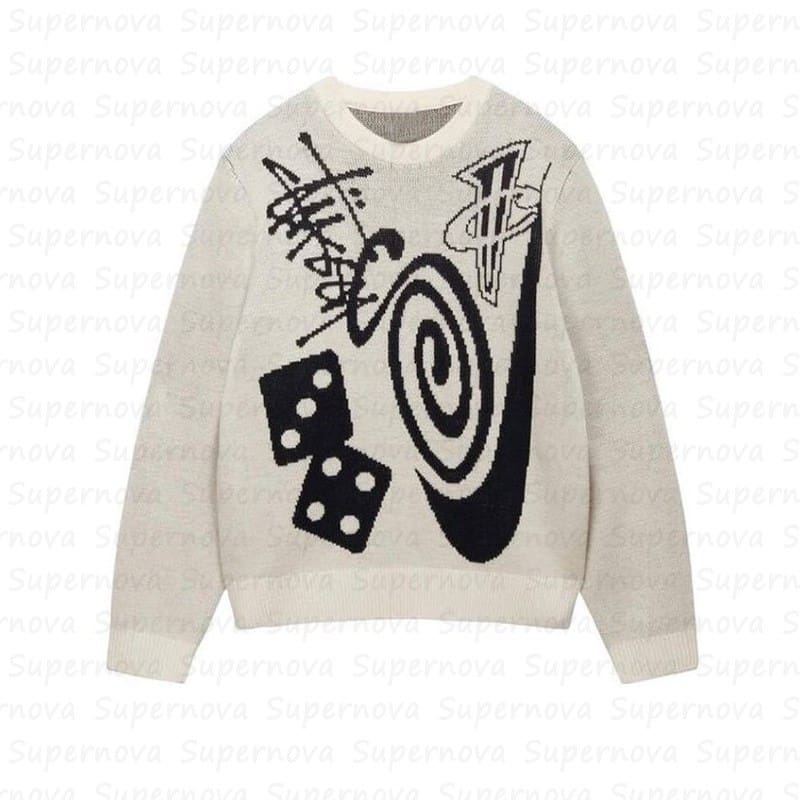 2024 Fashion Trendy Crew Neck Sweater