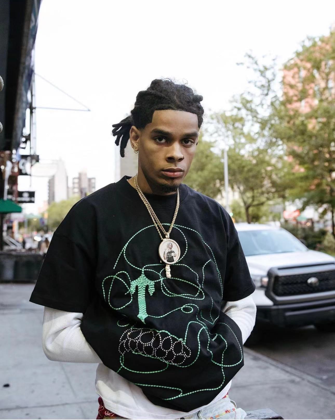 Trapstar Rider Embroidery Tee