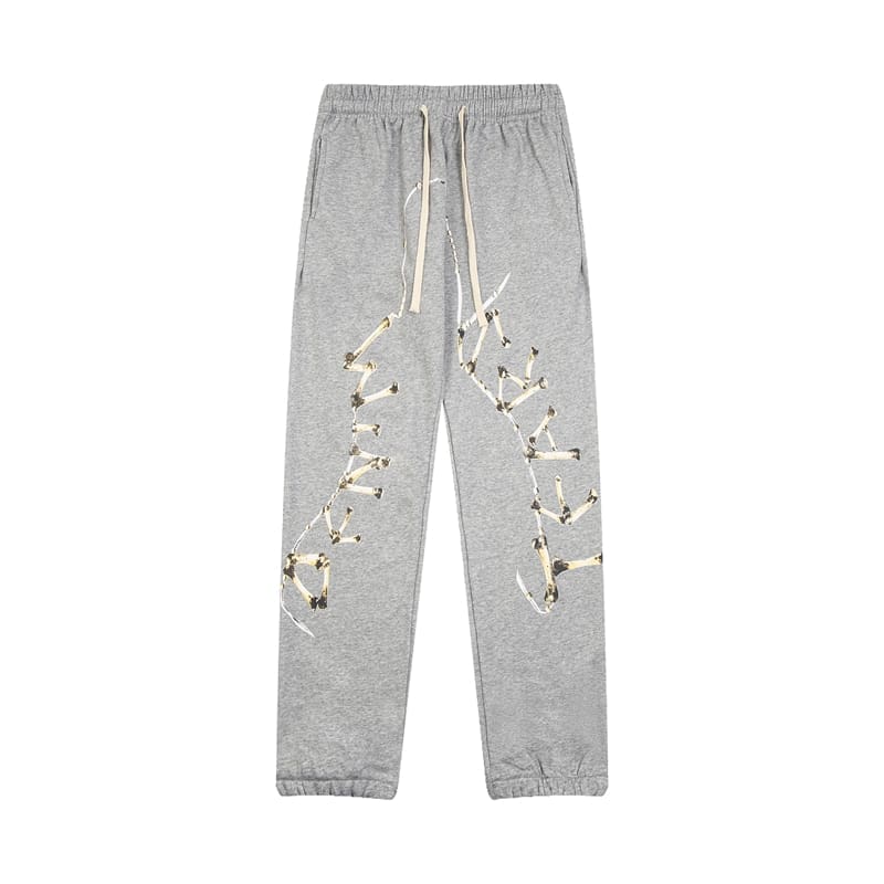 Denim Tears Skeleton Letter Print Pants