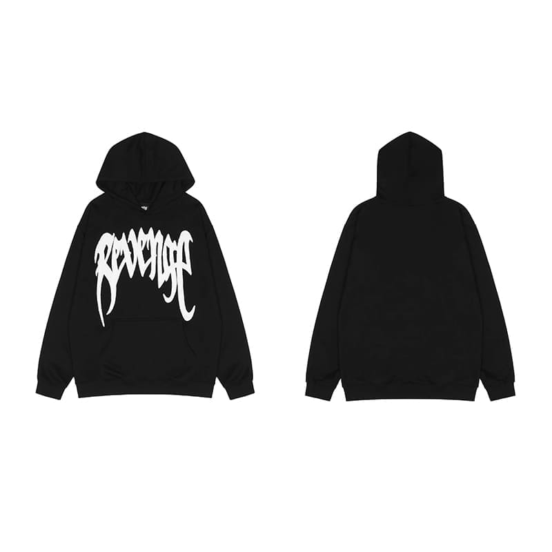 Revenge Keel Smoke Skull Hoodie