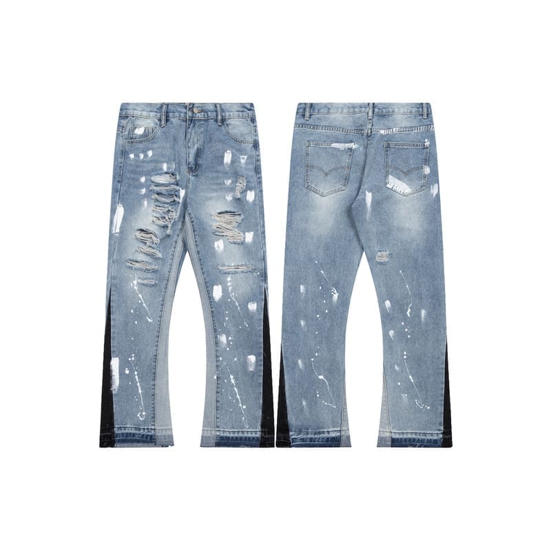 Gallery Dept Paint-Splashing Style Jeans