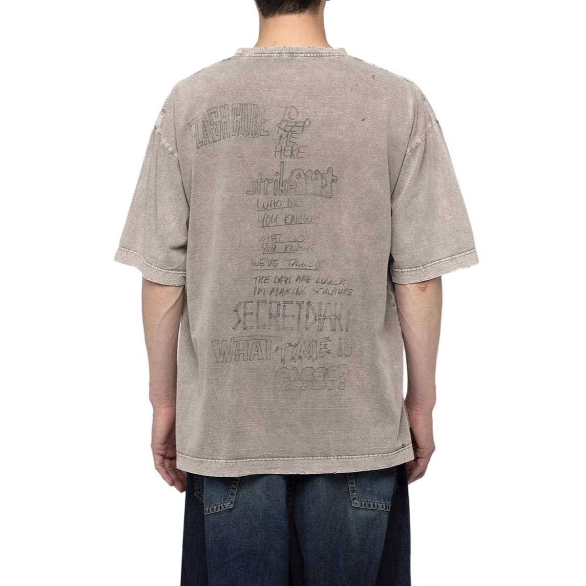 Ma*s*n mihara yasuhiro mmy round neck tee