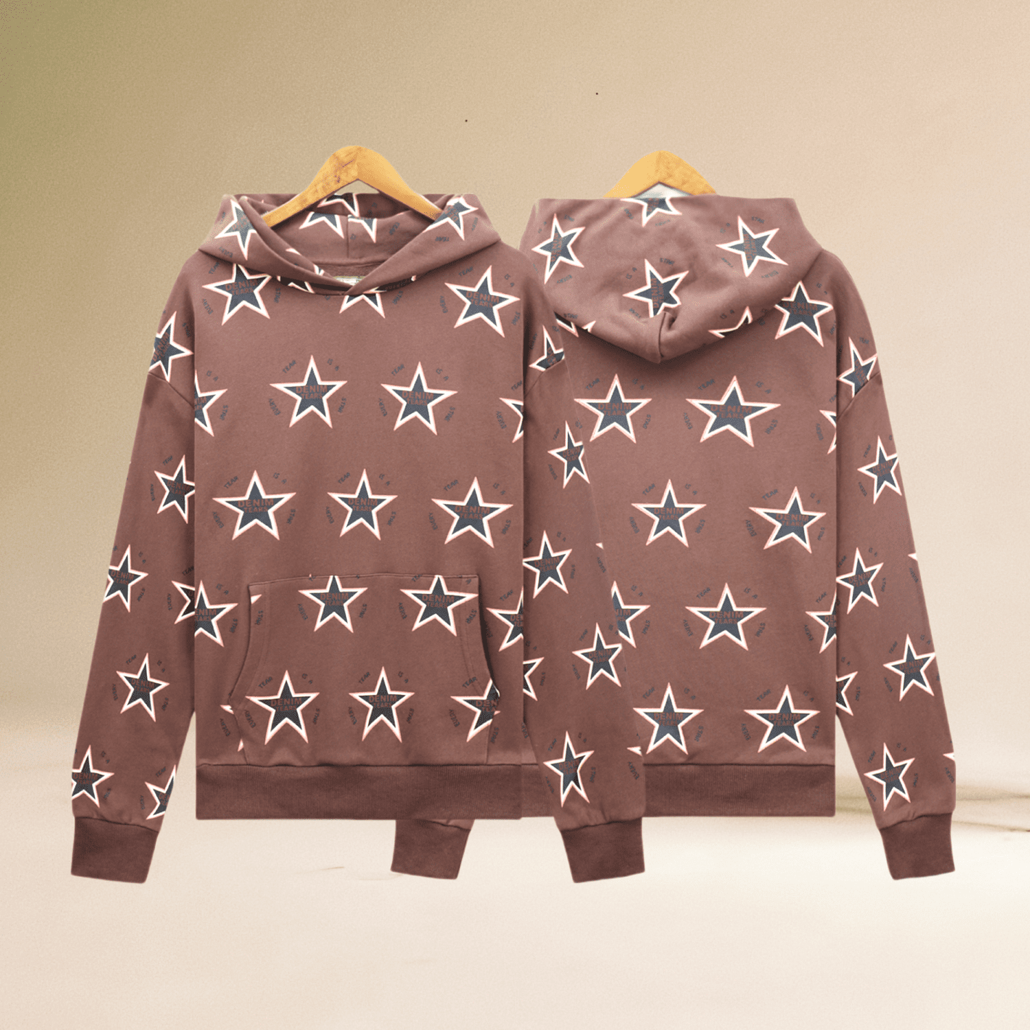 Denim Tears Five-Star Printed Sweater