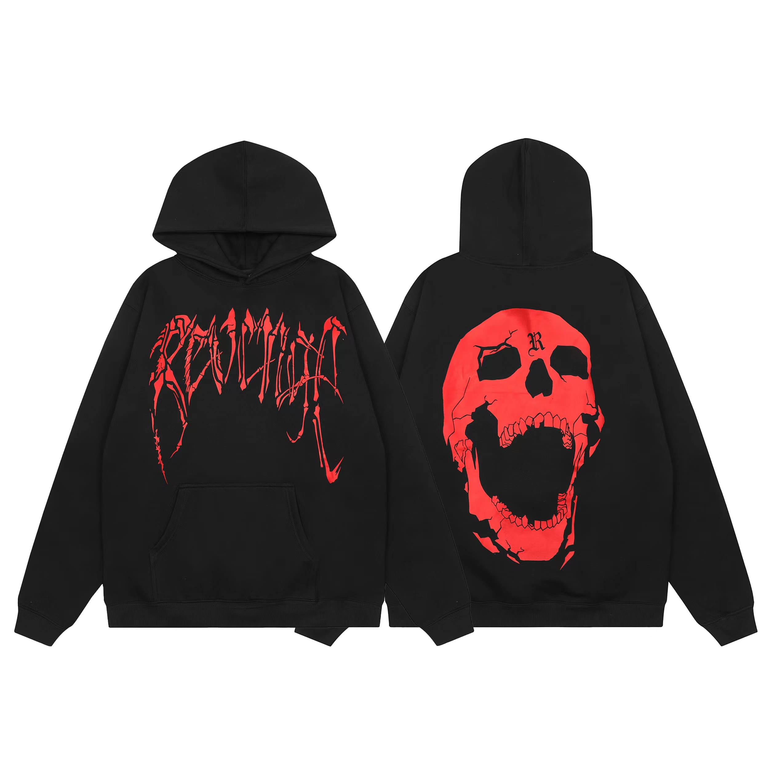 Revenge Keel Smoke Skull Hoodie