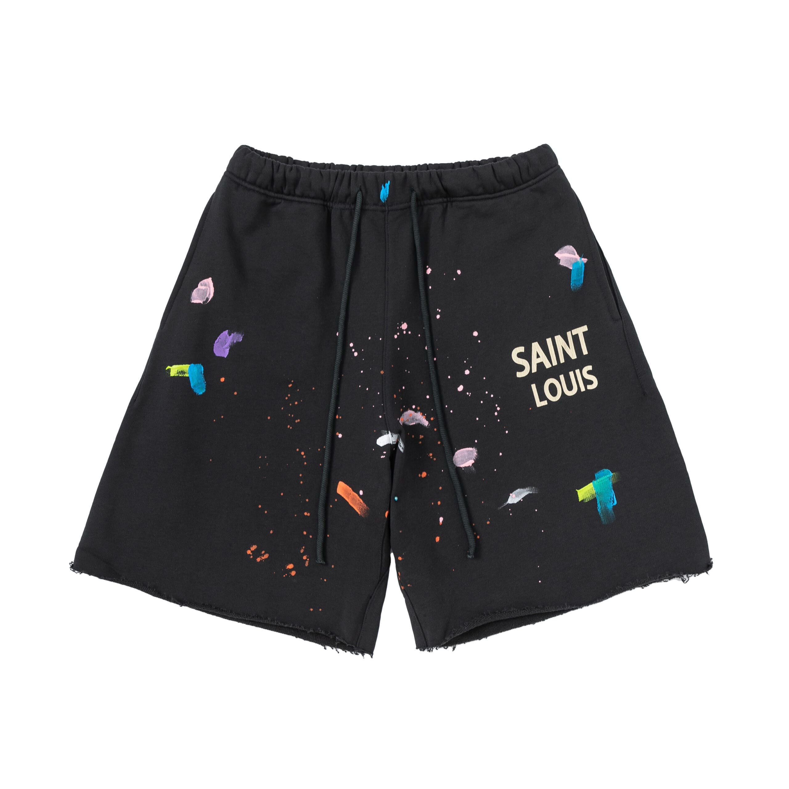 sssaint L**is paint-splashing shorts