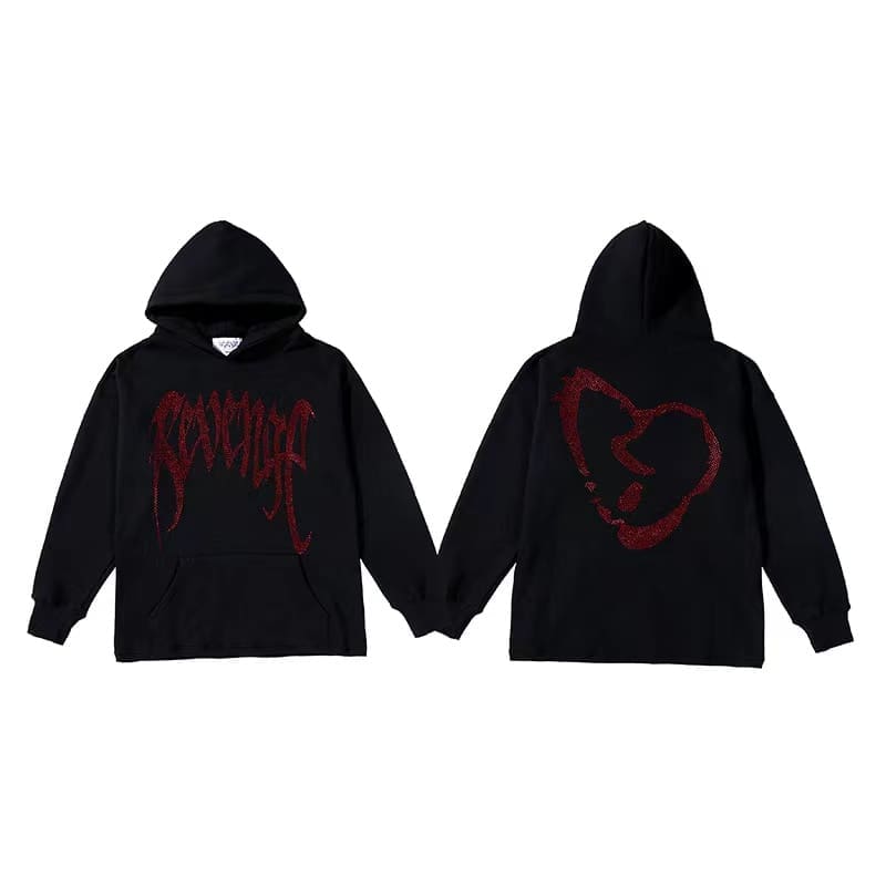 Revenge Keel Smoke Skull Hoodie