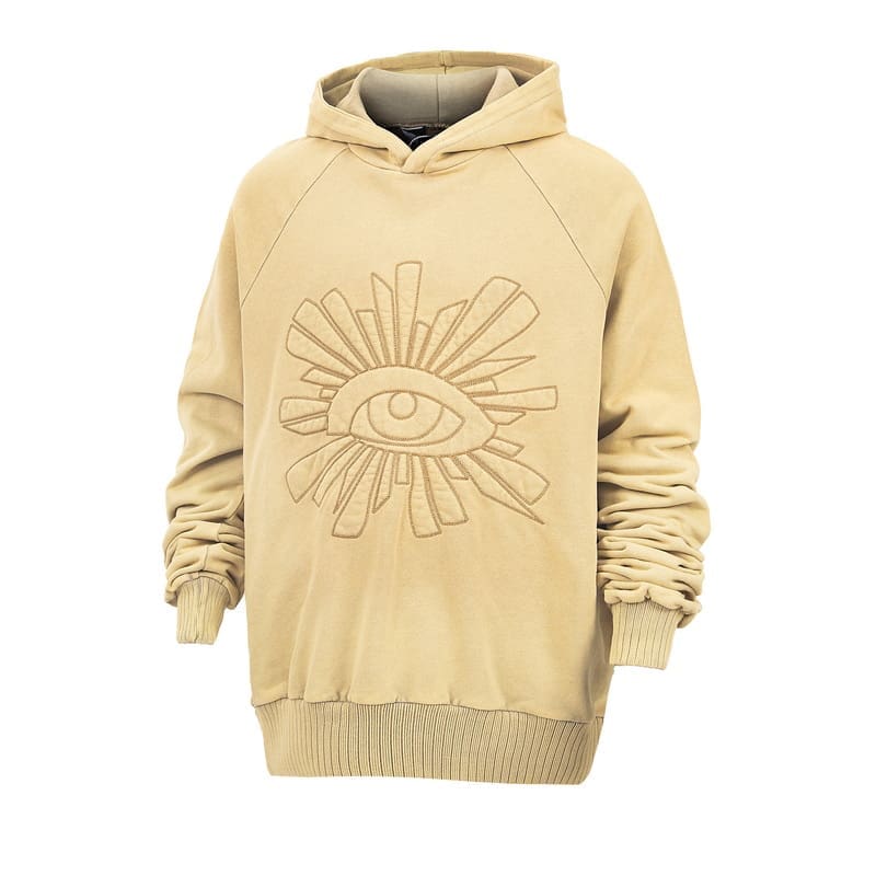 House Of Errors Solid Color Embroidery Sweater