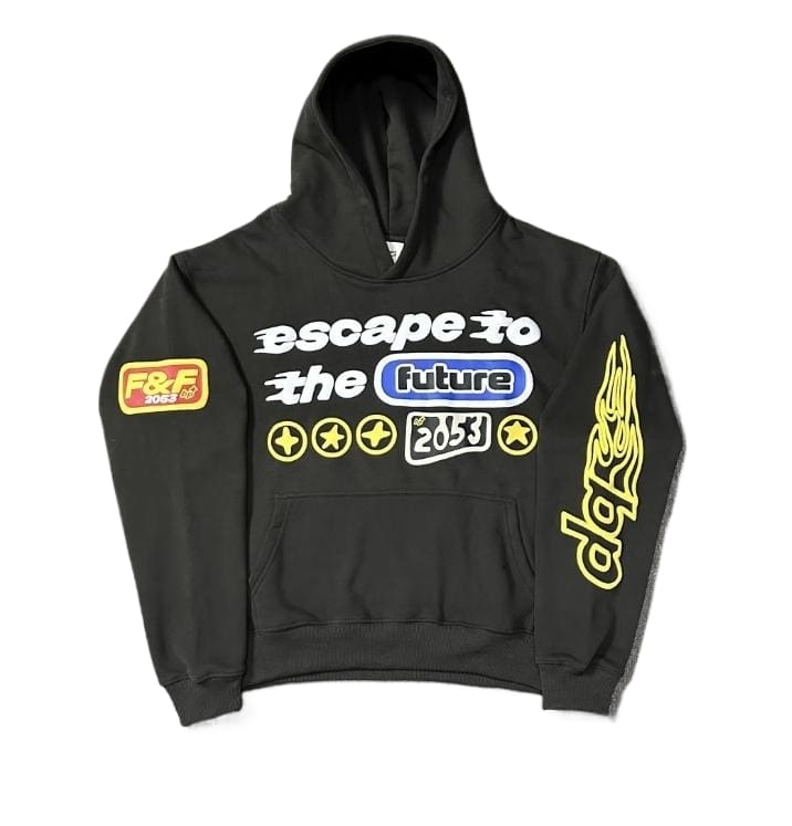 Broken Planet Puff Print Hoodie 1